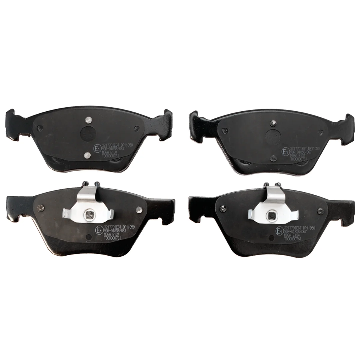 Bromsbeläggssats, Framaxel