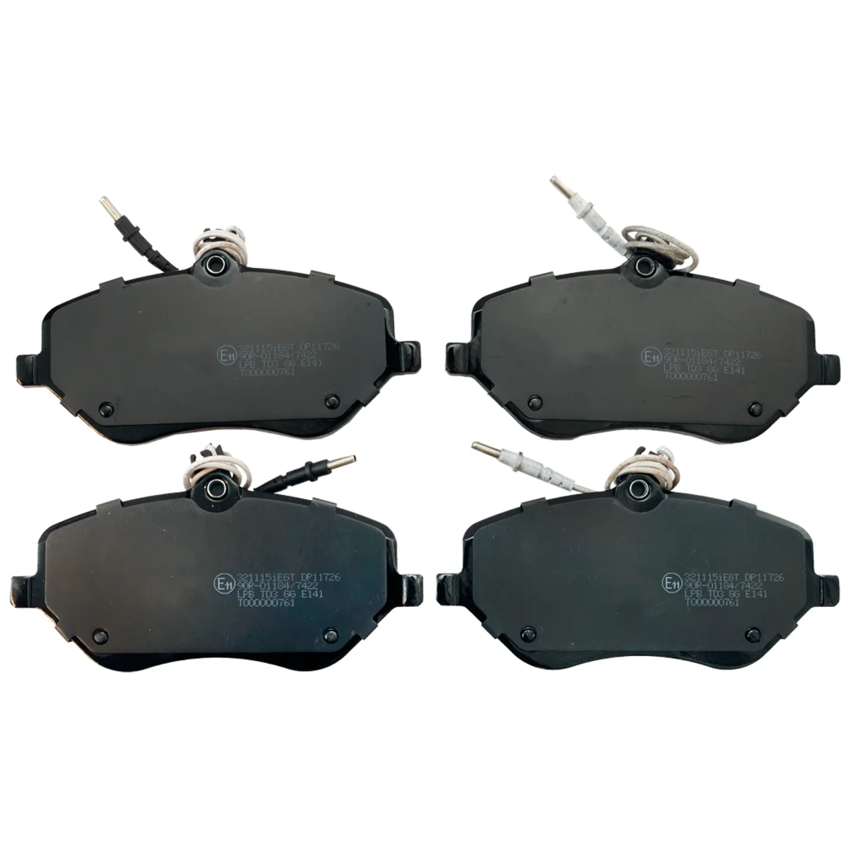 Bromsbeläggssats, Framaxel