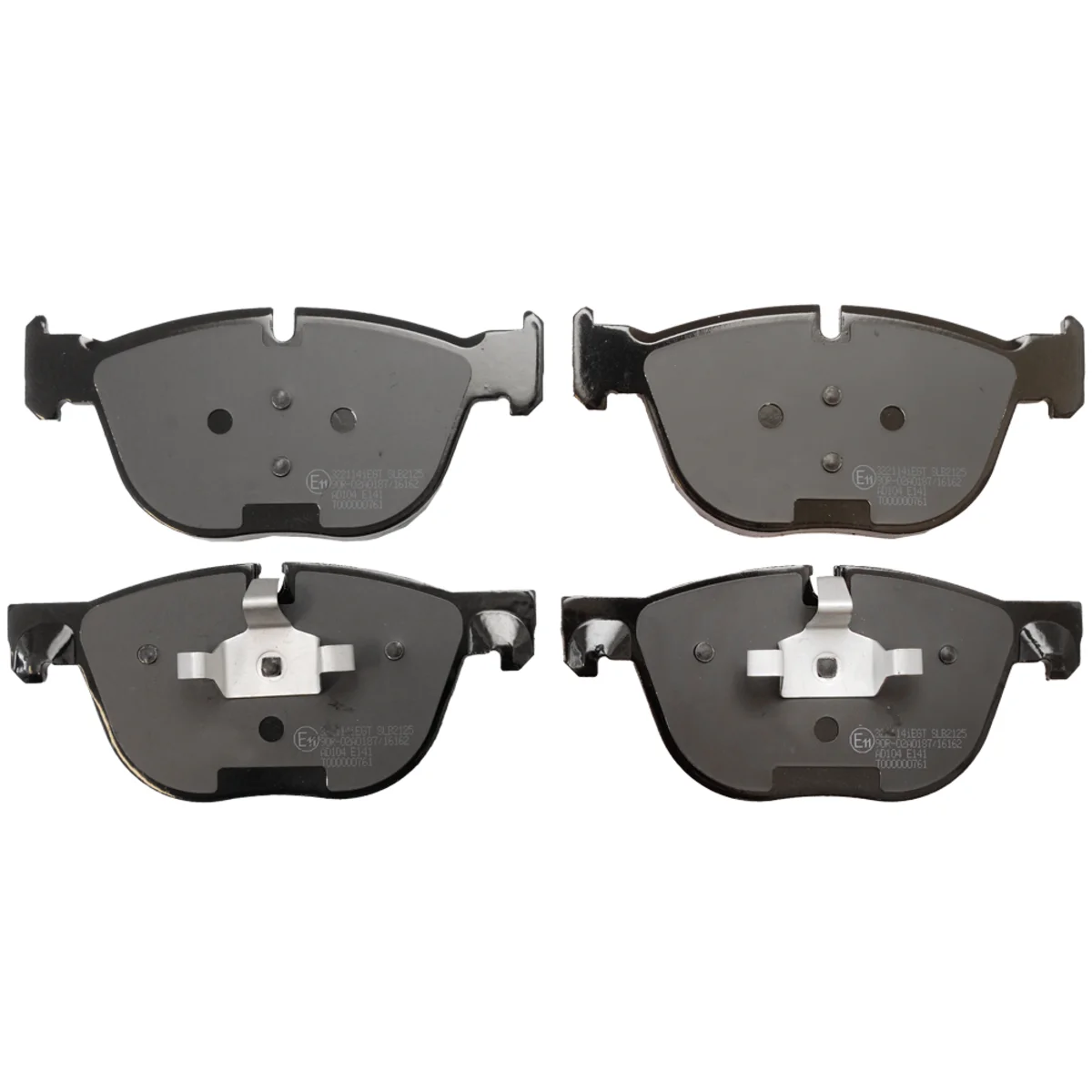 Bromsbeläggssats, Framaxel