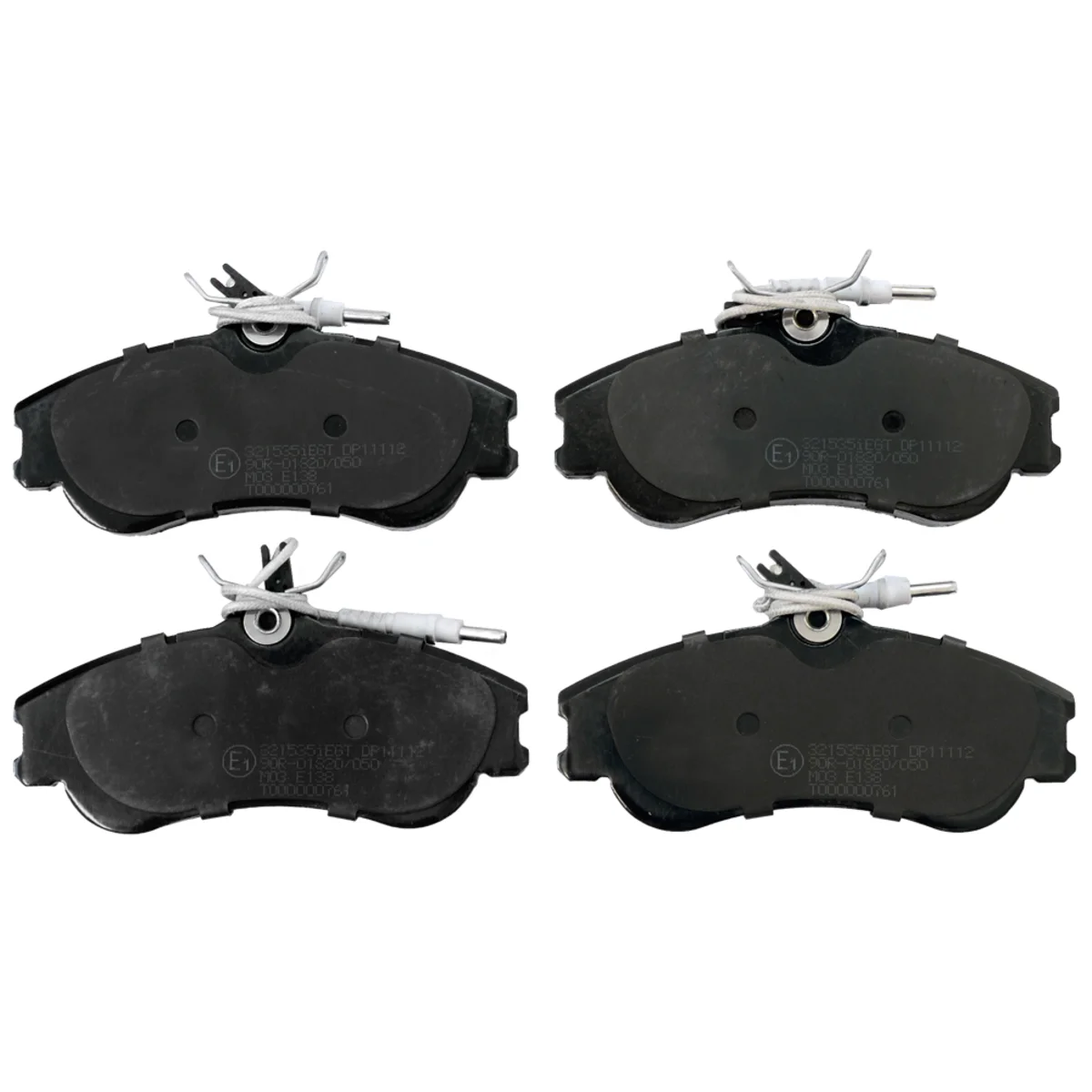 Bromsbeläggssats, Framaxel