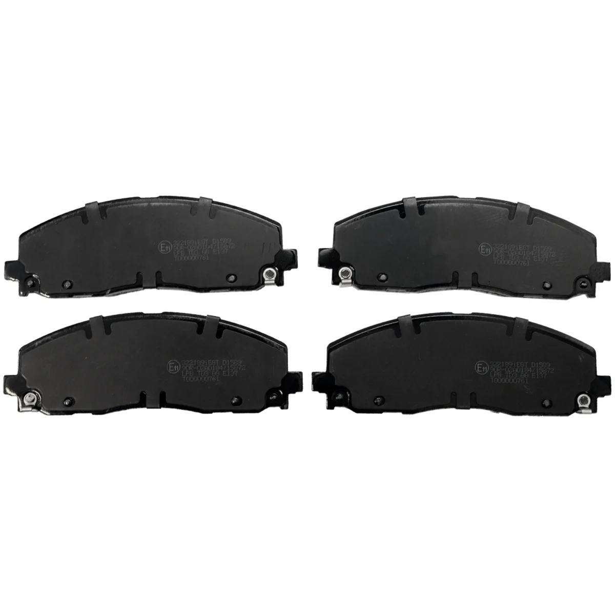 Bromsbeläggssats, Framaxel