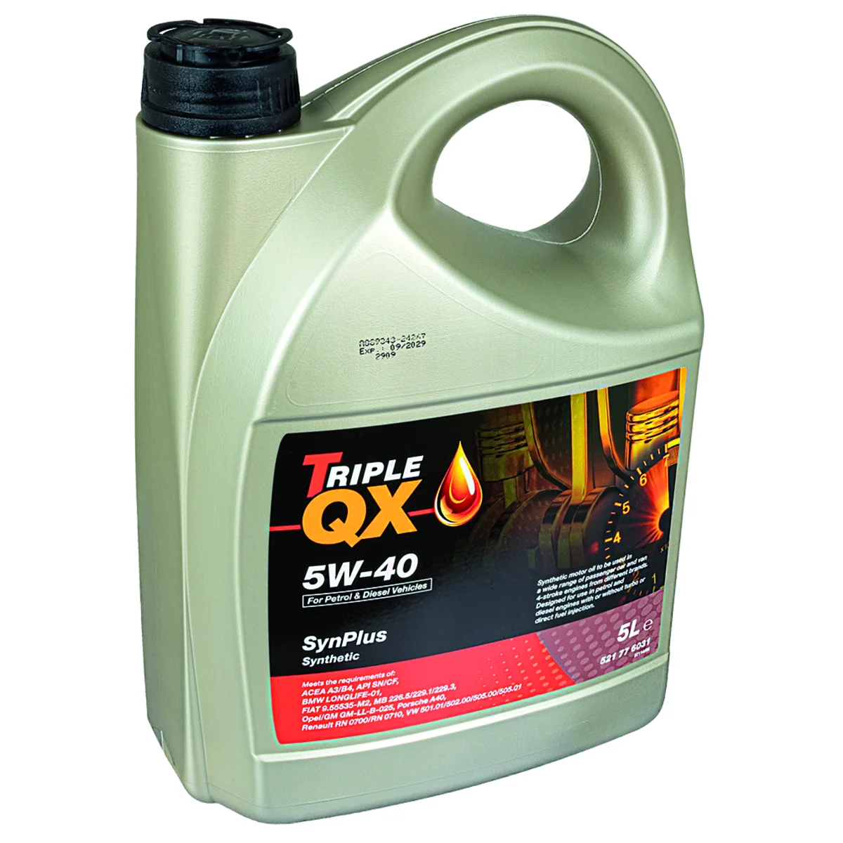 Motorolja TripleQX 5W-40, 5L