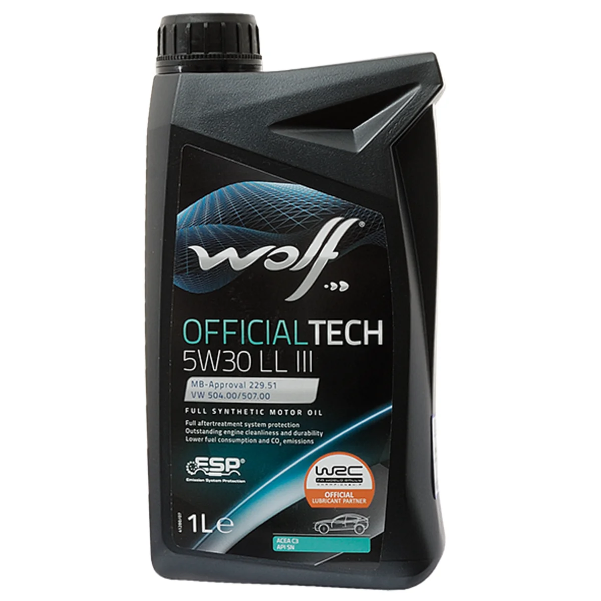 Motorolja Wolf 5W-30 LL lll,1L