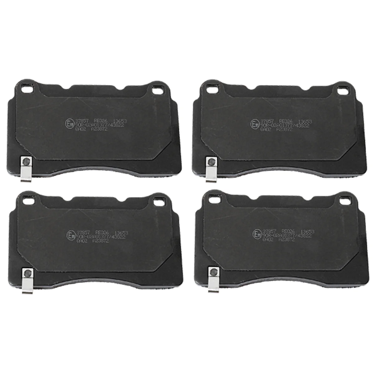 Bromsbeläggssats, Framaxel