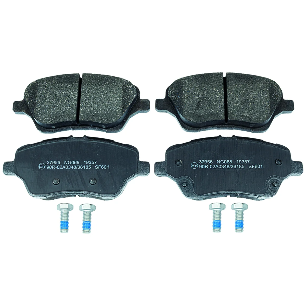 Bromsbeläggssats, Framaxel