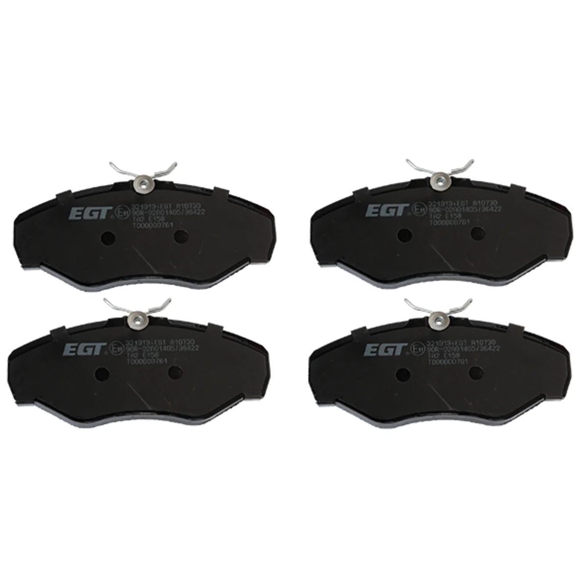 Bromsbeläggssats, Framaxel