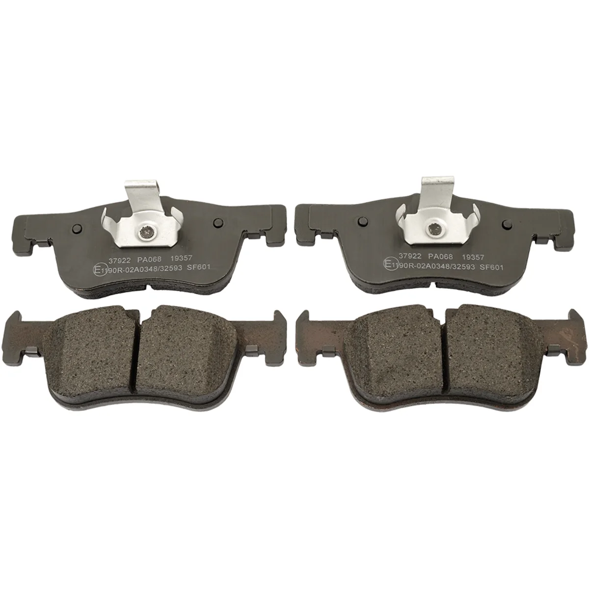 Bromsbeläggssats, Framaxel