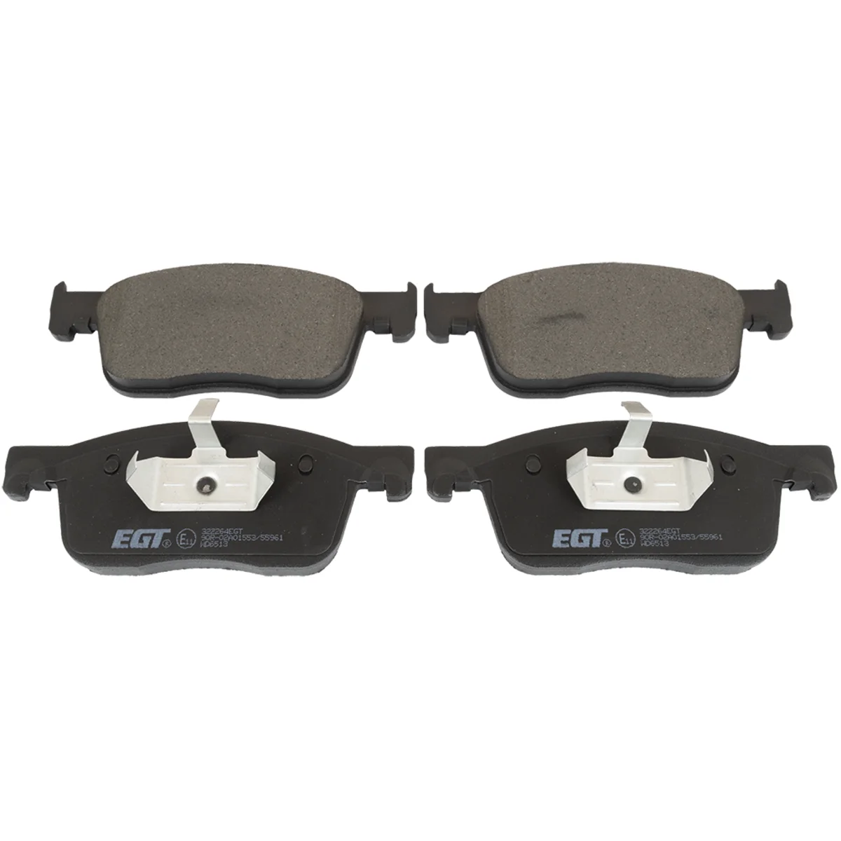 Bromsbeläggssats, Framaxel