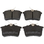 Bromsbeläggssats, Bakaxel