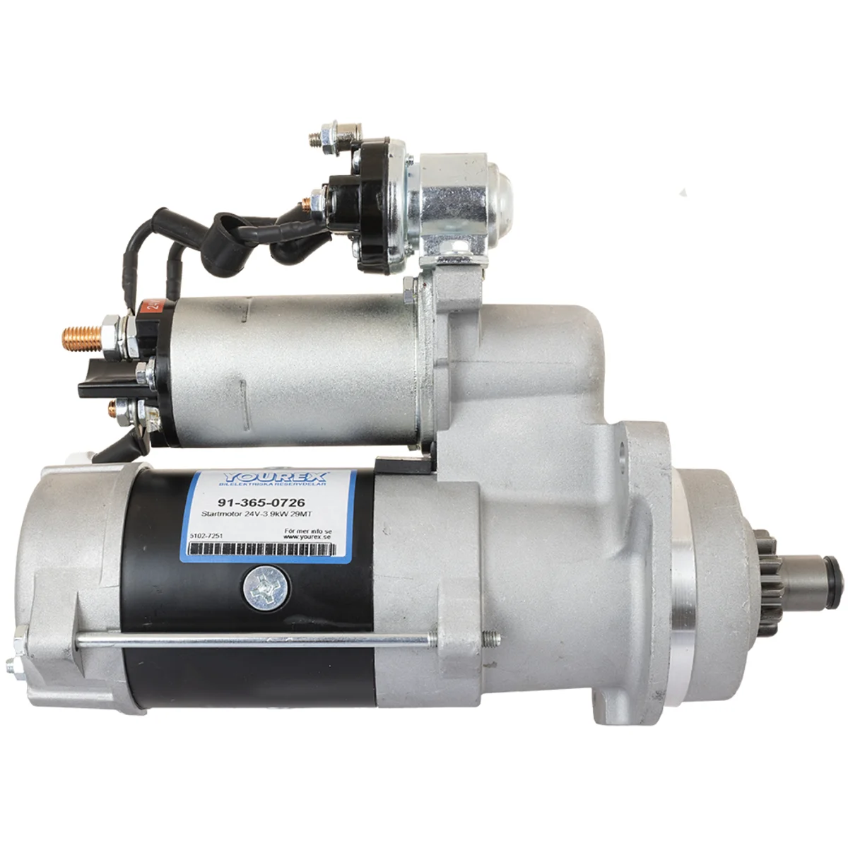 Startmotor 24V-3.9kW 29MT