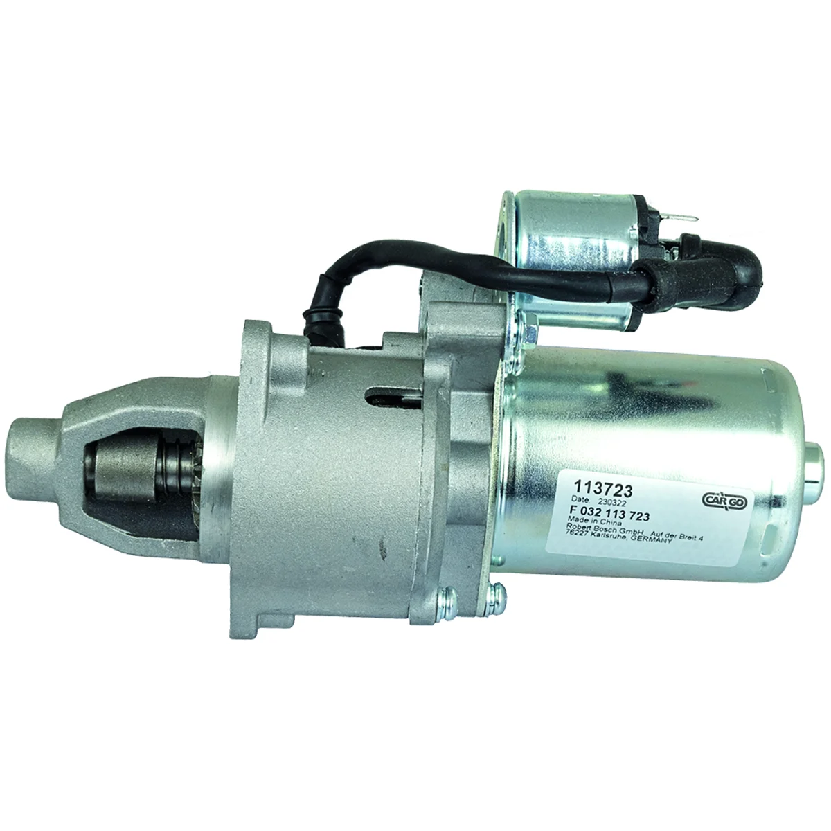 Startmotor 12V-0.4kW, Elverk