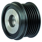 Frigångsremskiva 6spår