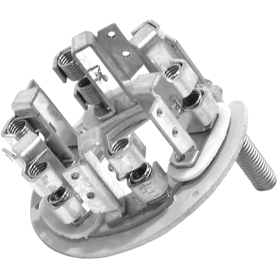 Kolhållarplatta 50MT,för 6 kol