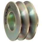 Remskiva 2V 22.2x76mm, Delco