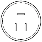 Pluggin rep.kont. 3pin ND gen.