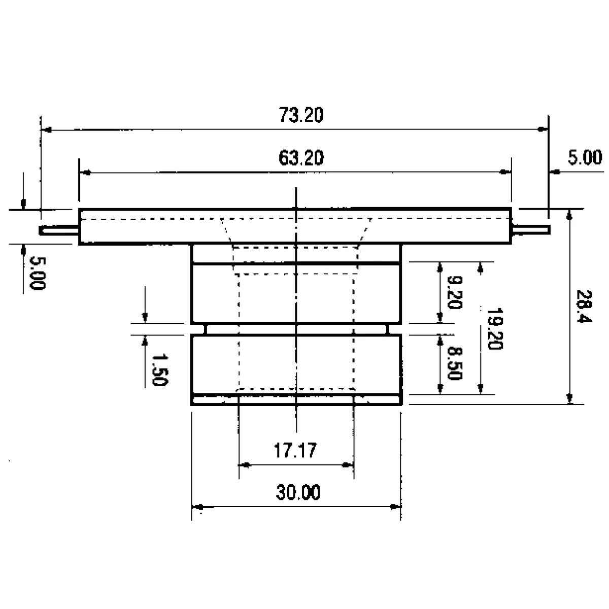 Släpring Valeo A13N ser. 17x30