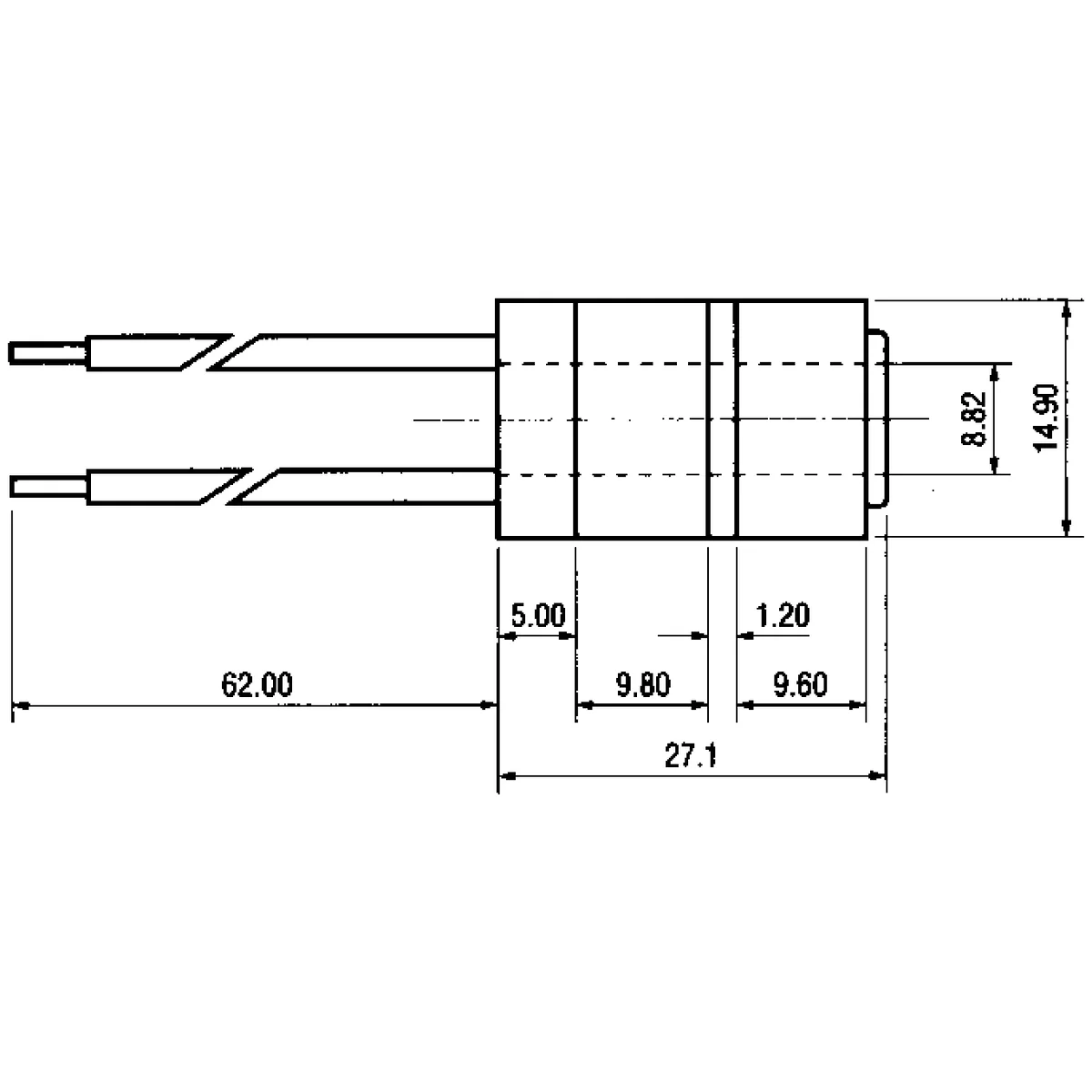 Släpring PR 8.8x14.9mm I/F