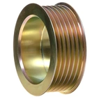 Remskiva 17x63 mm, 6 spår