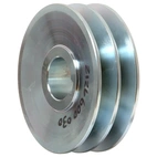 Remskiva 30x107 mm, 2 spår