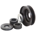 Remskiva 17x72, 9.5 rem.