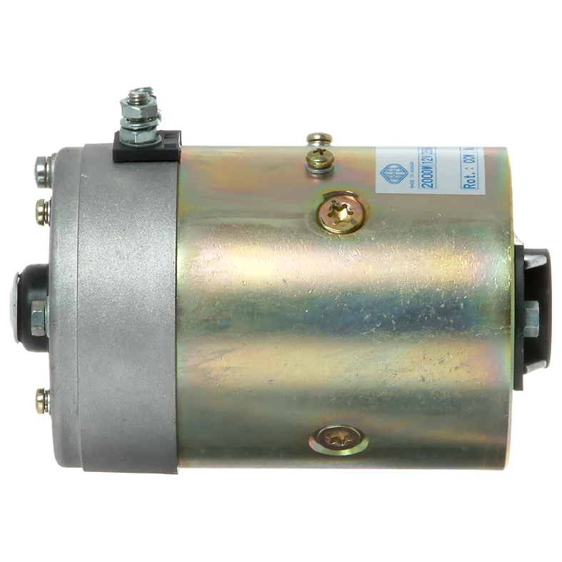 DC Motor 12V-2kW, 2400 rpm.