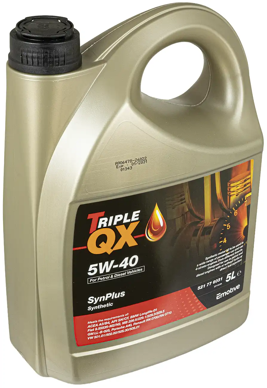 Olja TripleQXf 5W-40 Pl C3, 5L
