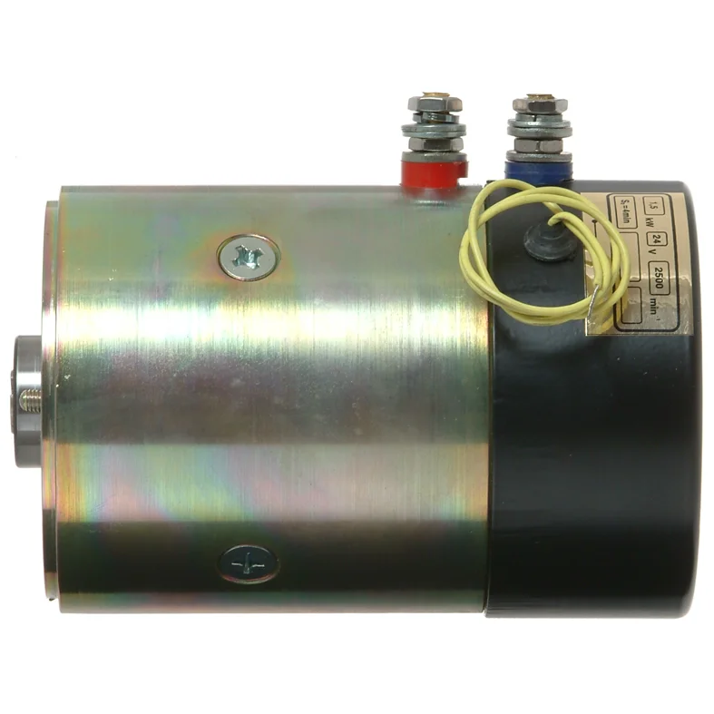 DC Motor 24V-2kW, Kilspår 5mm