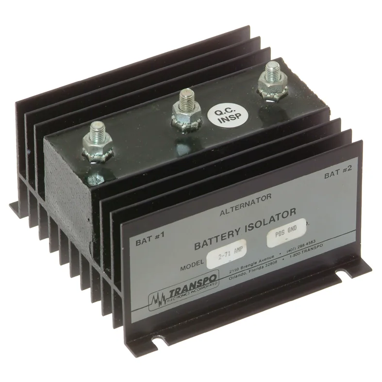 Batteri Isolator 70A, pos.grd.