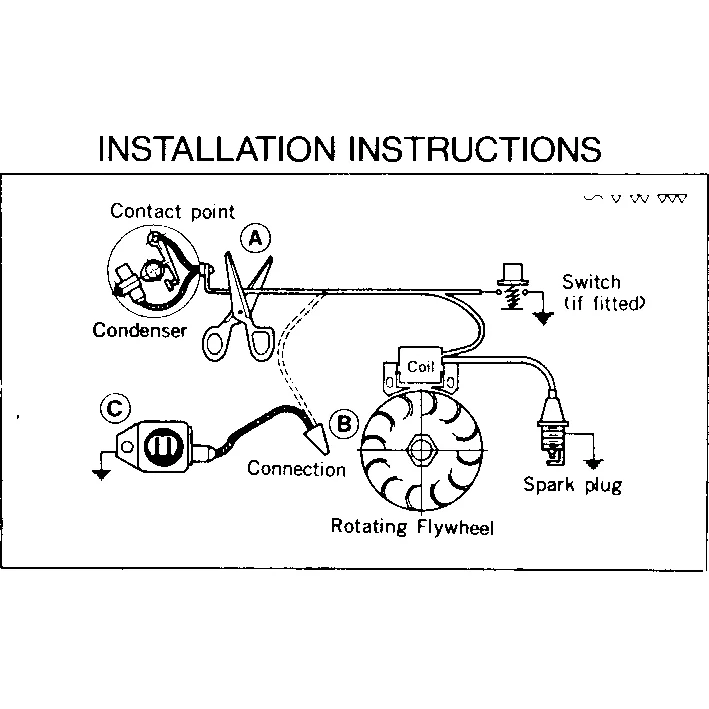 Tändm. 1 cyl. Motor Univers