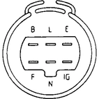 Regulator 12V, ND 026000-4070