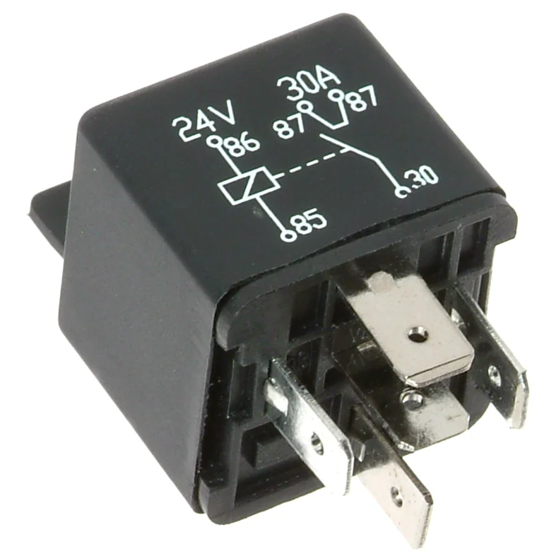 Minirelä 5 stif. 24V-20/30A