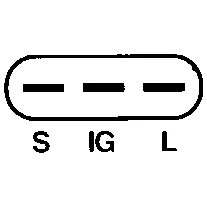 Regulator ND 126000-1870, 12V