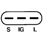 Regulator ND 126000-1870, 12V