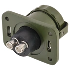 Nato 2 pole socket, 24V-500A