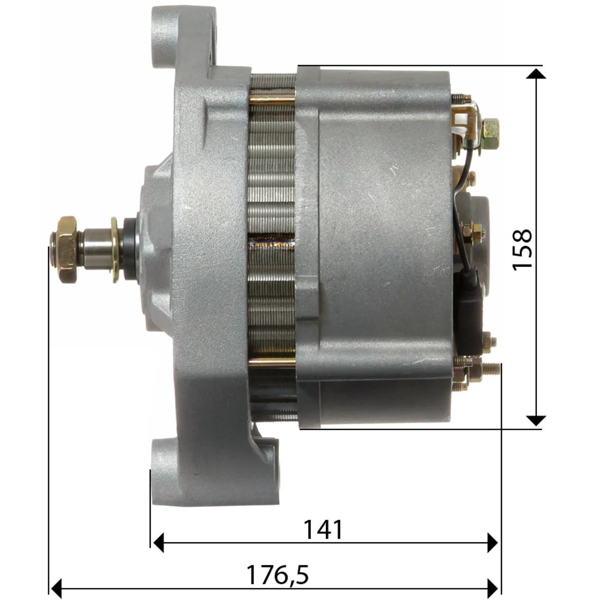 Gen. 24V-55A passar Volvo