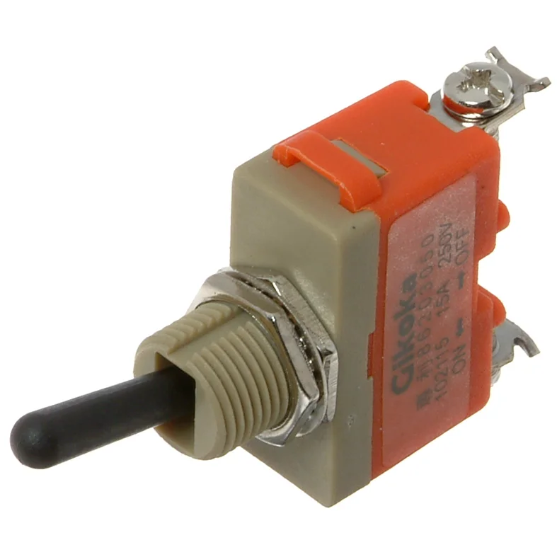 Vippströmbrytare 2-läg. skruv