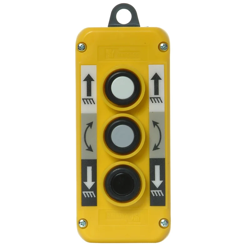 Manöverbox, 3 tryckknappar