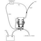 Batteriströmbrytare 24V-300A