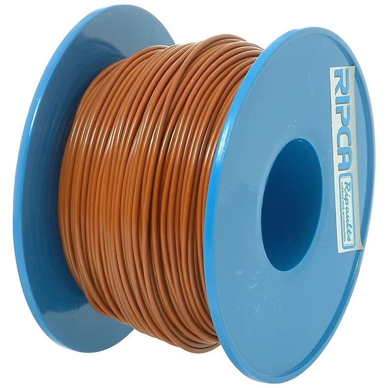 Kabel 1x1.5mm² x 100m/L. Brun