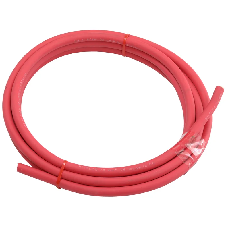 Kabel 1x70mm² x 5m/L. Röd