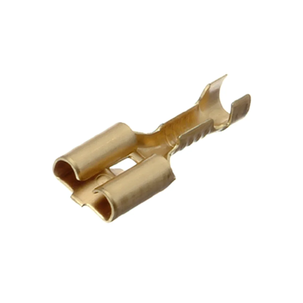 Nabbflathylsa,oisol,6.3mm,100p