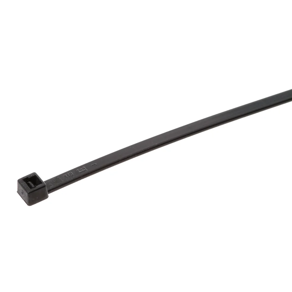 Buntband svart 290x4.8mm, 100p