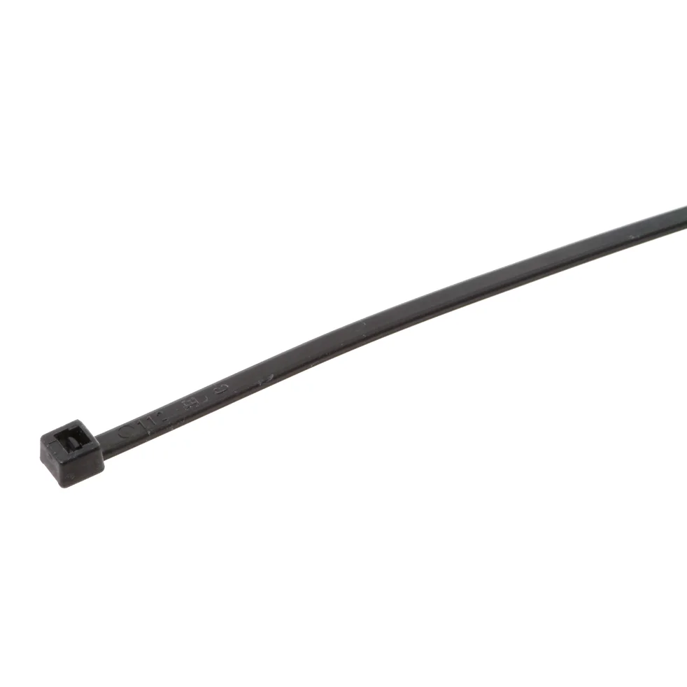 Buntband svart 290x3.6mm, 100p