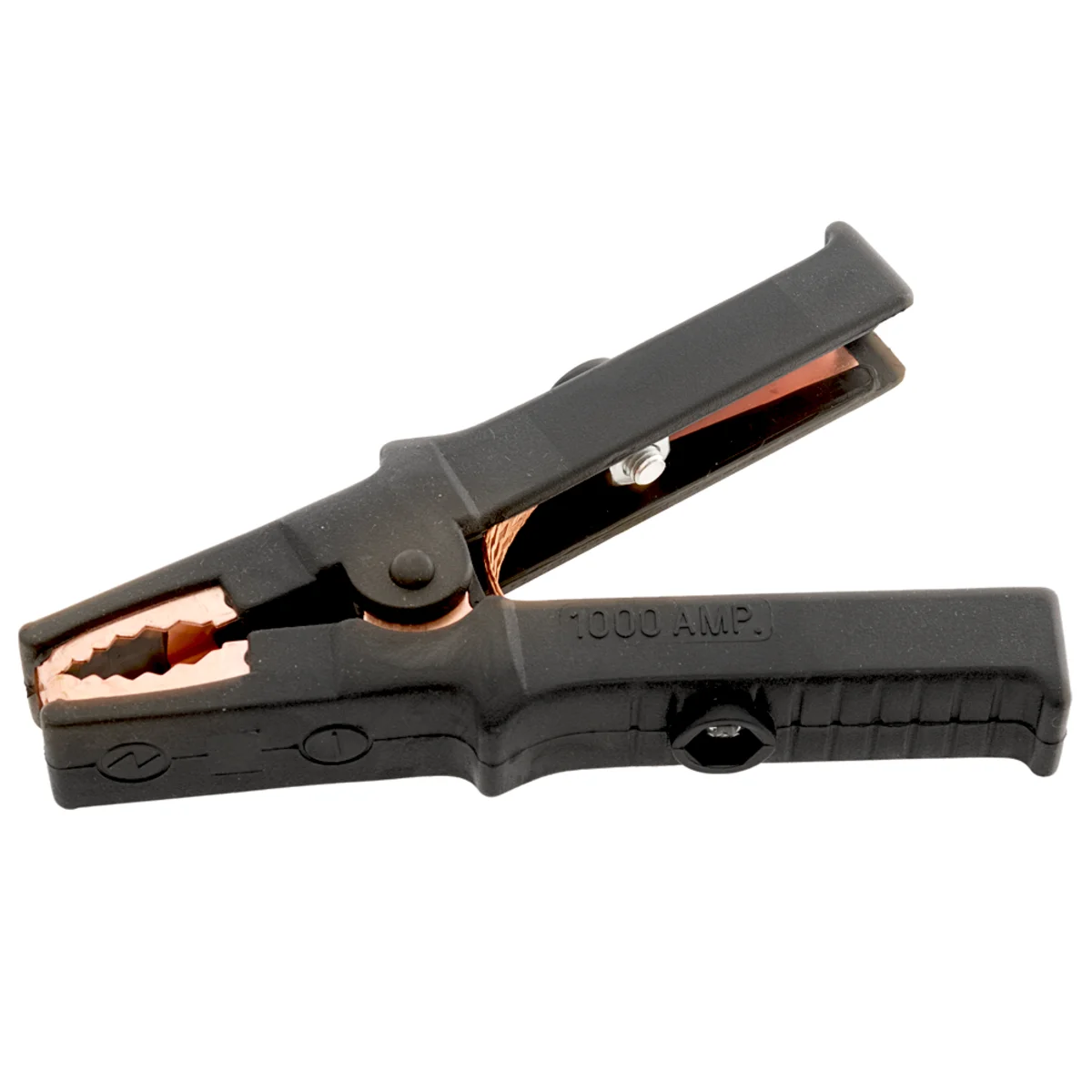 Batteriklammer 600A svart