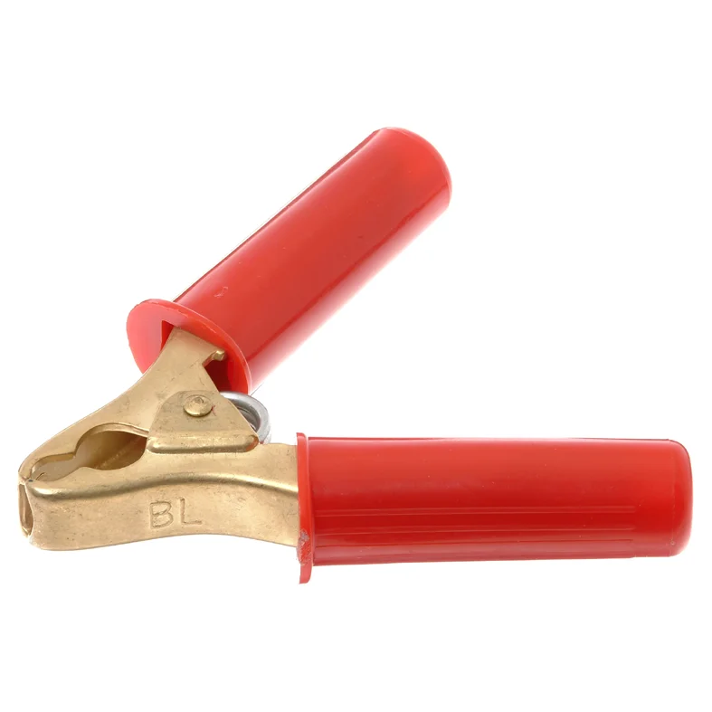 Batteriklammer 500A röd