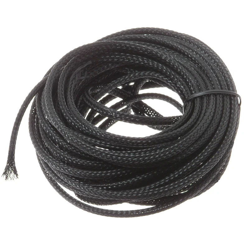 Kabelstrumpa flätad 1-5mm, 5m