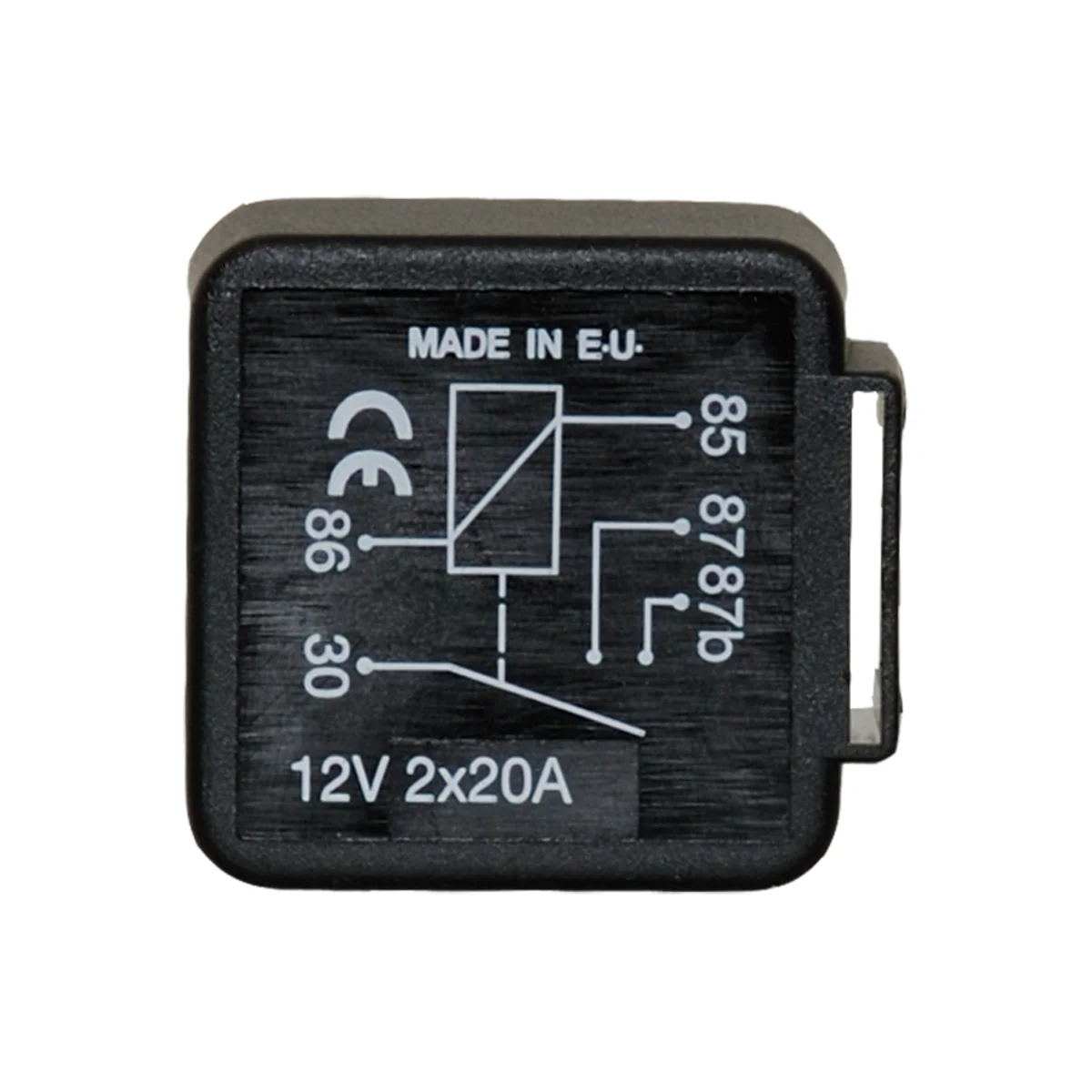 Minirelä 5 stift, 24V-20A, N/O