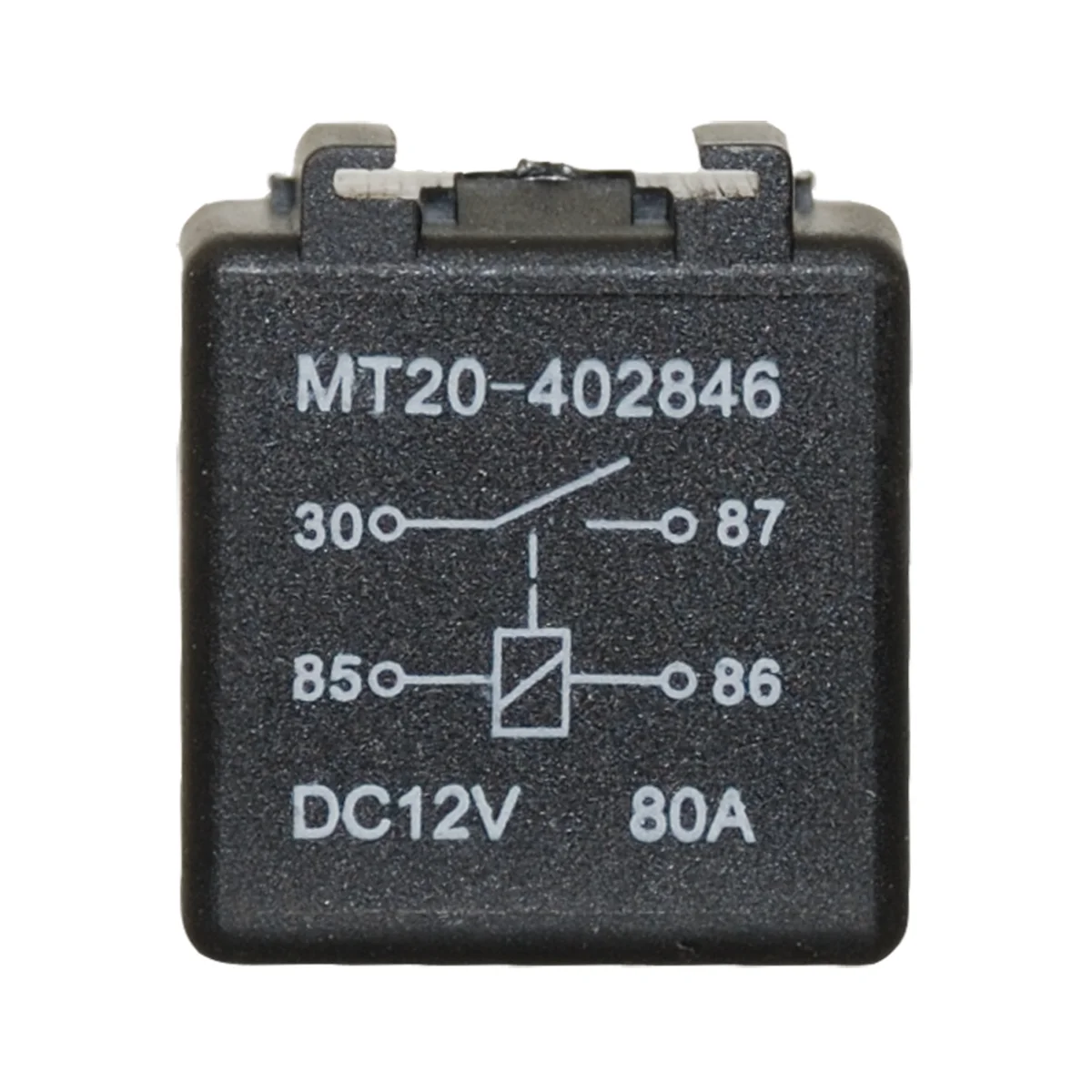 Minirelä HD 12V-80A, 4 stift