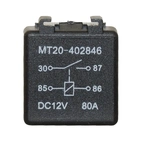 Minirelä HD 12V-80A, 4 stift