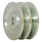 Remskiva 15x74 mm, 2spår Denso